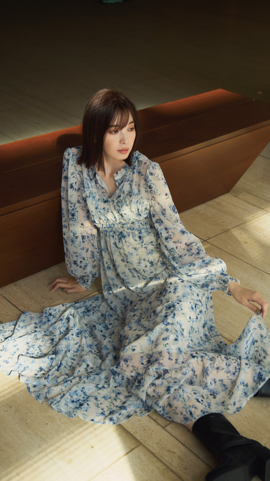 COCODEAL ノースリホール2wayニットワンピース 思い出す 